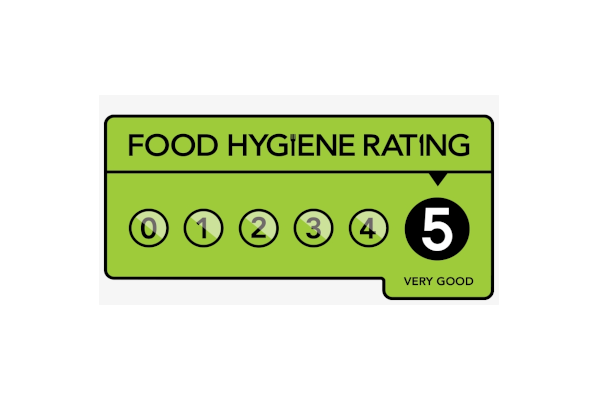 Achieving Food Hygiene Rating Level 5.